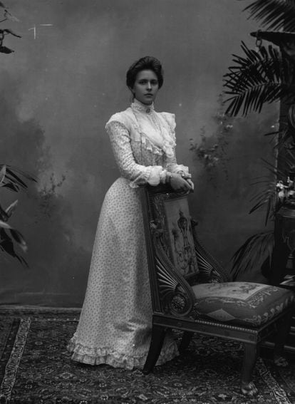 Princess Alice of Battenberg in a portrait taken around 1910. 
