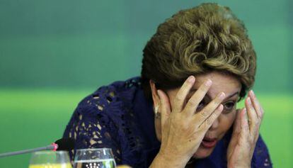 Rousseff during a breakfast in December in Brasilia.