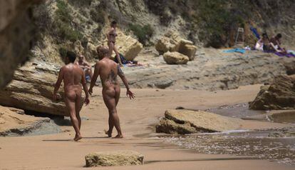 Caños de Meca, Cadiz, attracts many nudists.