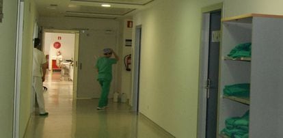 The surgery area at Can Misses Hospital in Ibiza.