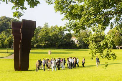 The Chillida Leku Museum in Hernani.