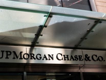 JPMorgan Chase Bank is seen in New York City, on March 21, 2023.