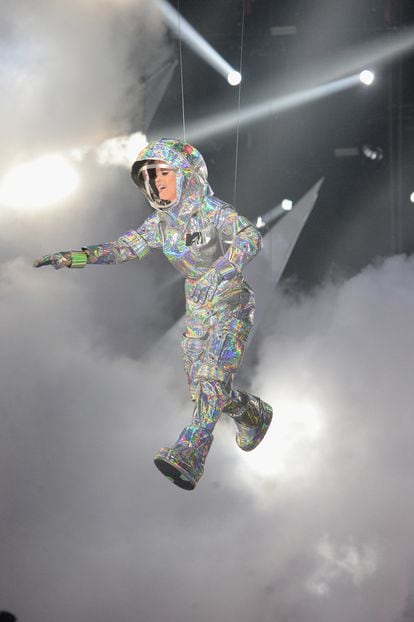 In 2017, Katy Perry hosted the MTV Video Music Awards, appearing in a range of different costumes.