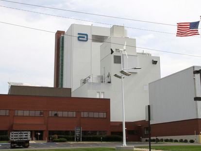 An Abbott Laboratories manufacturing plant is shown in Sturgis, Mich., on Sept. 23, 2010.