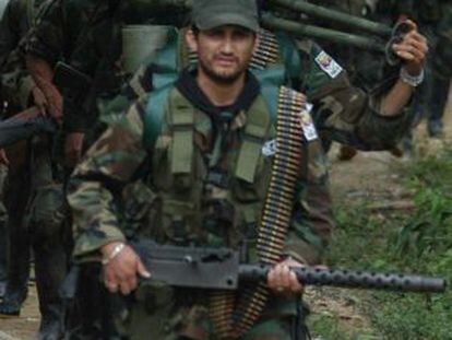 FARC members in Colombia.