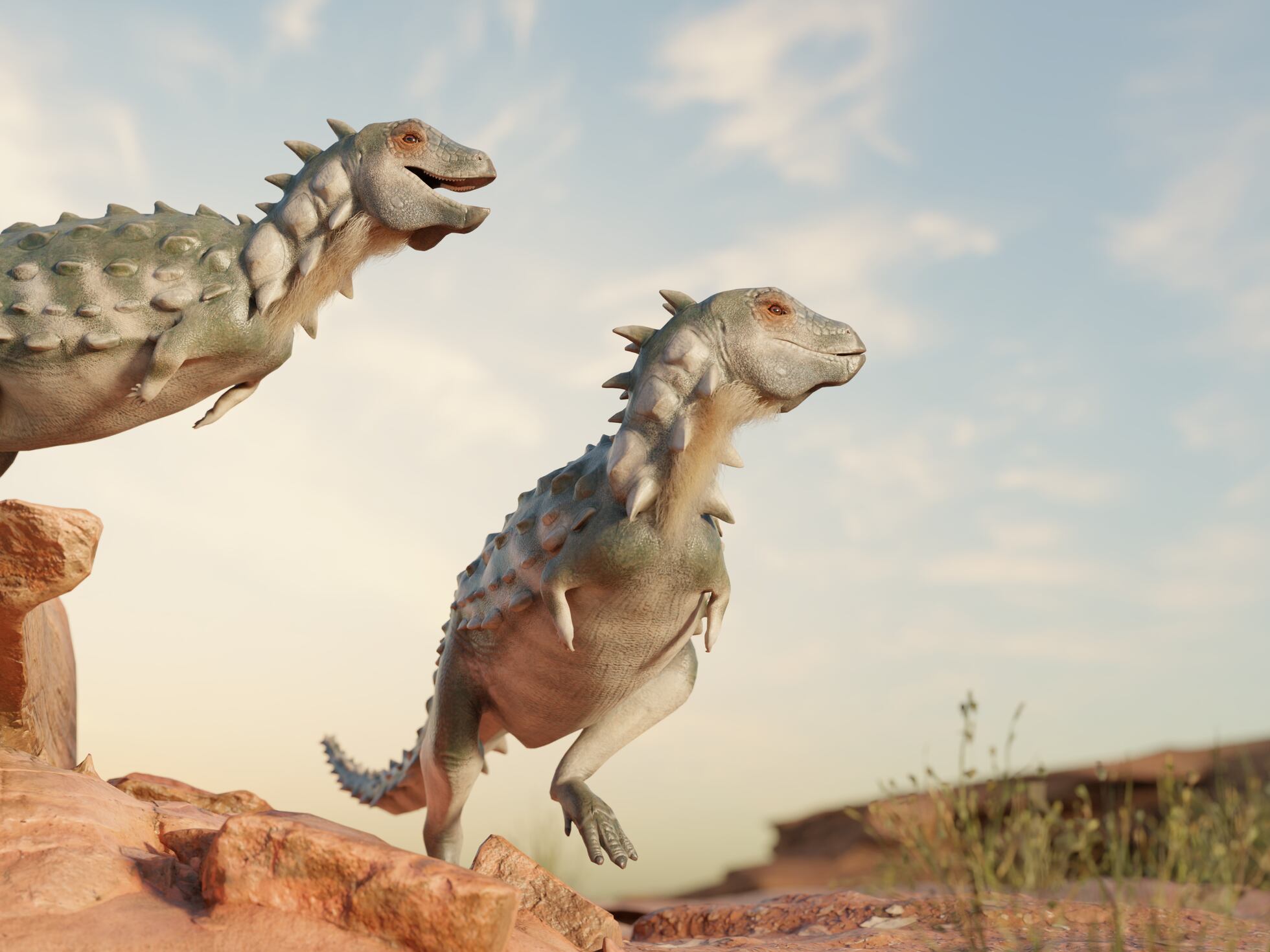 New dinosaur was a plant-eating speed runner