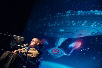 Stephen Hawking is closely associated with Starmus.
