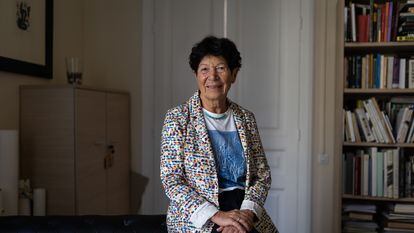 Helga Nowotny, Professor Emeritus of Social Studies of Science at ETH Zurich University, in Barcelona.