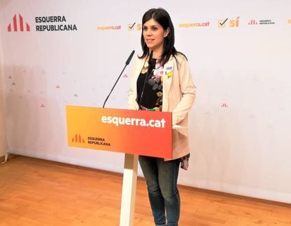 Catalan Republican Left spokesperson Marta Vilalta.