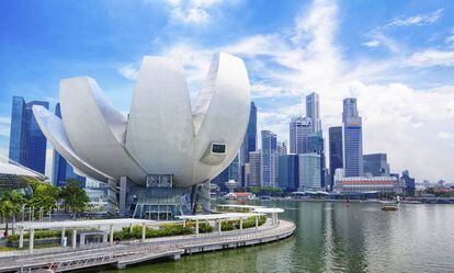 Singapore, the top-ranked expat destination.