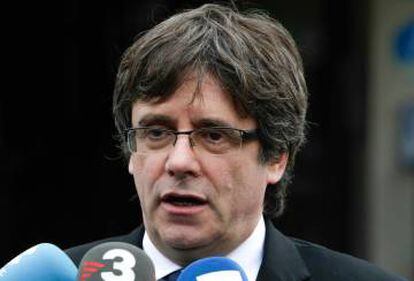 Carles Puigdemont, who fled Spain after holding the unauthorized referendum, now lives in Belgium.