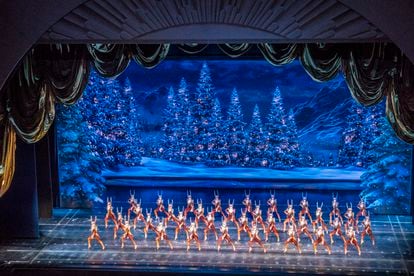 The Christmas Spectacular show featuring The Rockettes, a New York Christmas classic.