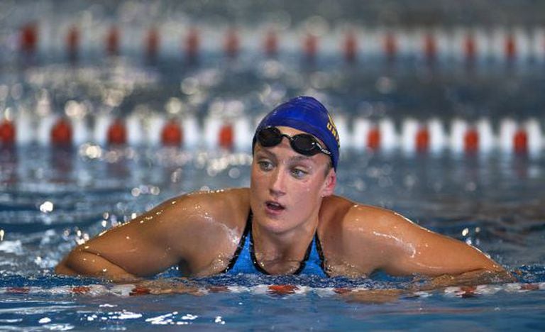 Spain's most successful Olympic swimmer, Mireia Belmonte.