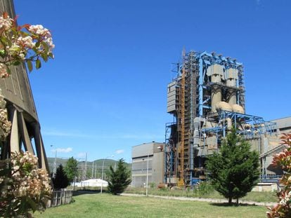 Former thermal power plant of La Robla, in León, where Naturgy and Enagás are collaborating to install the largest green hydrogen plant in Spain, with a production of 9,000 tons per year