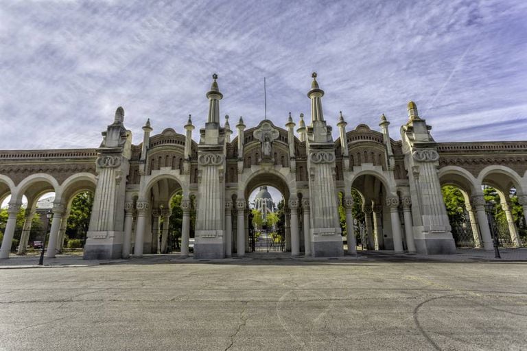 The Almudena cemetery in Madrid, where Stile Antico will perform on July 22.