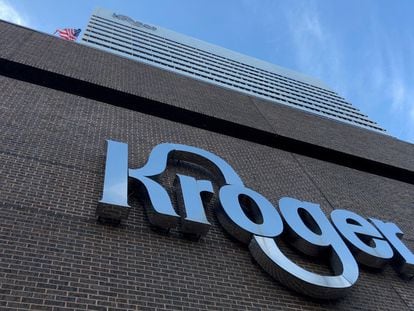 The Kroger supermarket chain's headquarters is shown in Cincinnati, Ohio, U.S., June 28, 2018.