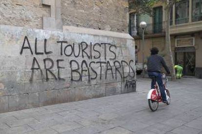 Anti-tourist sentiment has cropped up in some cities.