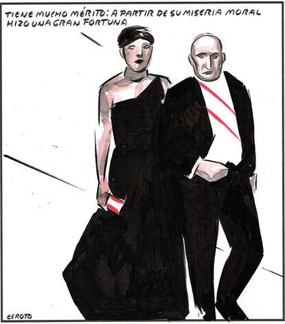 “All credit to him: he’s made a huge fortune on the basis of his lack of morals.”