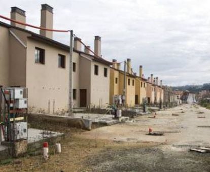 Spain's property crash left the country with tens of thousands of unfinished homes.
