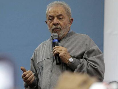 Lula da Silva earlier this month.