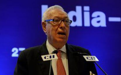 Foreign minister Jose Manuel Garcia-Margallo will delay his return from India to help evacuate Spaniards from Nepal.