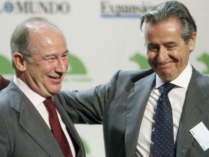 Rodrigo Rato (left) and Miguel Blesa are being investigated by the High Court.