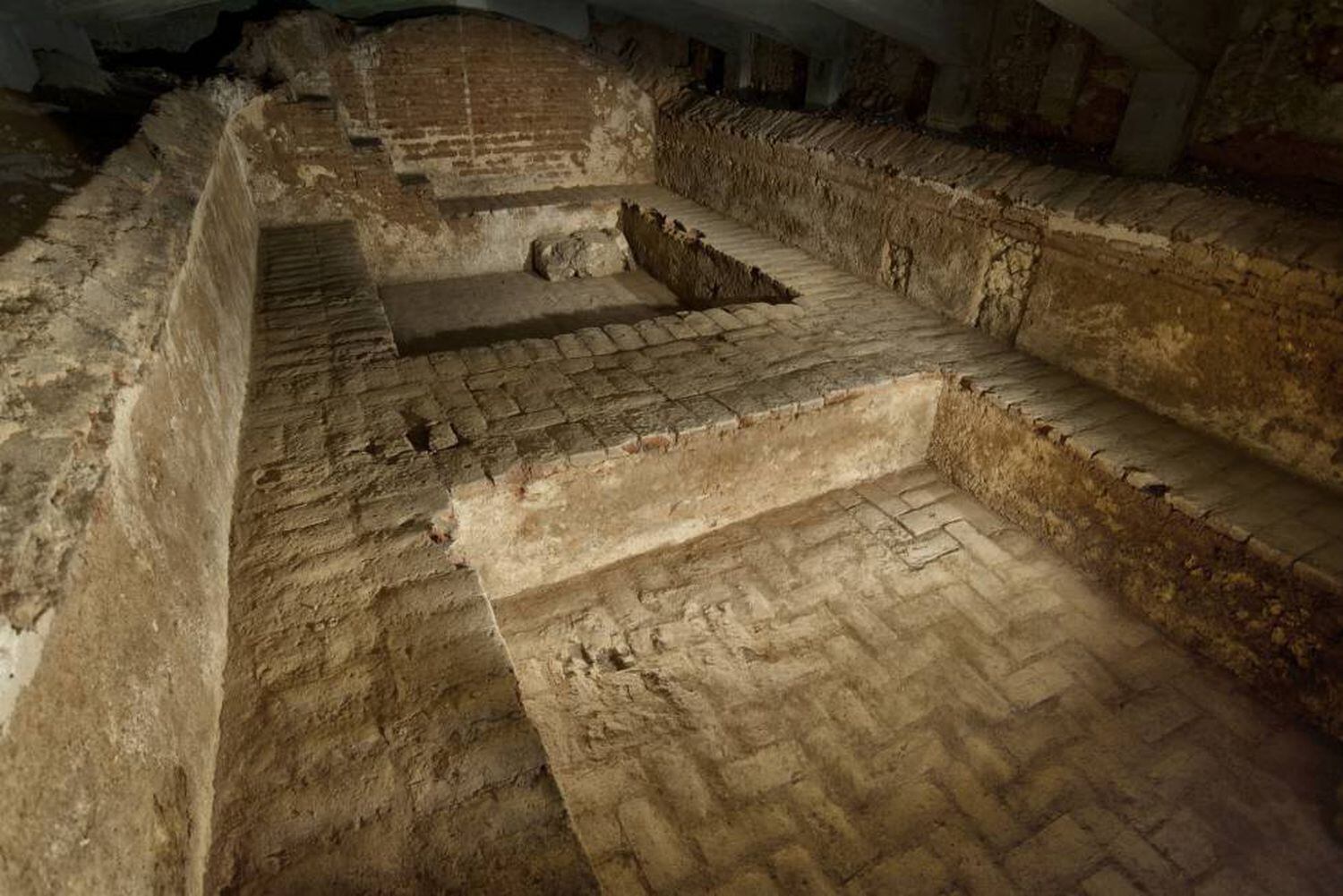 The site of what is believed to be the tomb of Gonzalo Fernández de Oviedo, in Santo Domingo cathedral.