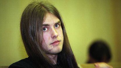 Varg Vikernes in 1994, during his trial for murder.