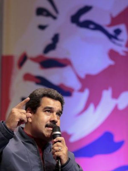 Nicolás Maduro in Caracas on Thursday.