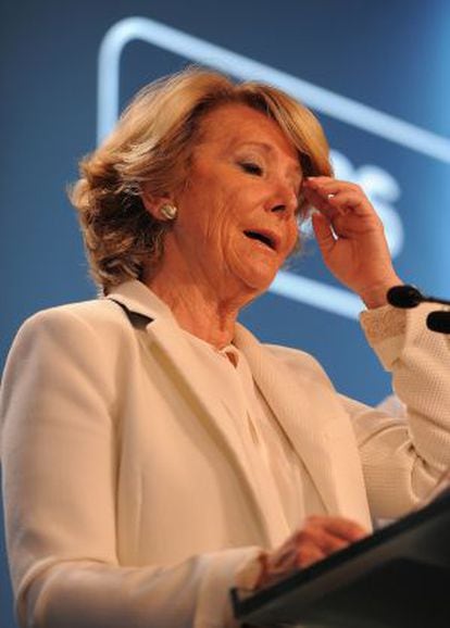Esperanza Aguirre of the PP won more votes in Madrid but not enough to prevent a likely deal between the Socialists and Ahora Madrid.