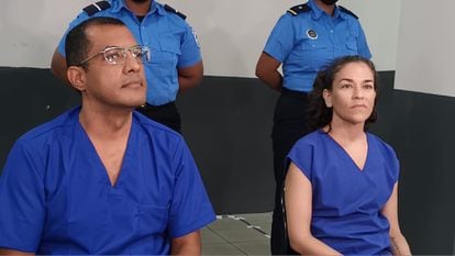 The political prisoners Félix Madariaga and Tamara Dávila Rivas.