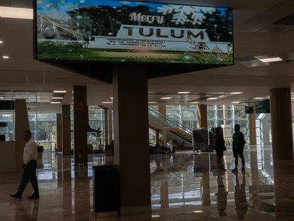 Felipe Carrillo Puerto International Airport in Tulum was inaugurated on December 1, 2023; Quintana Roo, Mexico.