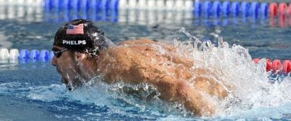American swimmer Michael Phelps. 