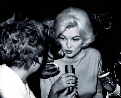 Marilyn Monroe in Mexico City, in 1962