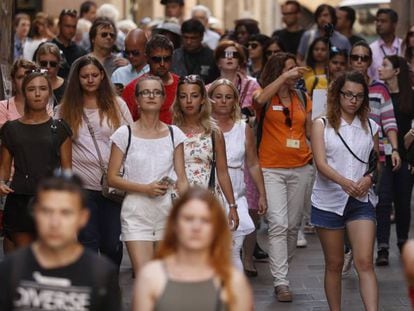 The political crisis in Catalonia is having its effect on tourism.