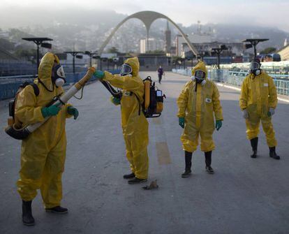 Zika measures in Rio.