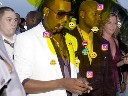 Singer Kanye West has been publishing confusing and controversial messages on Instagram, only to later delete them.