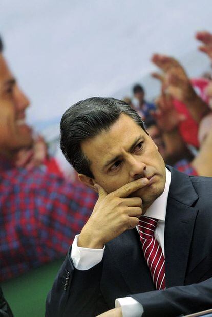 Enrique Peña Nieto is leading by 20 percent in recent Mexican presidential polls.