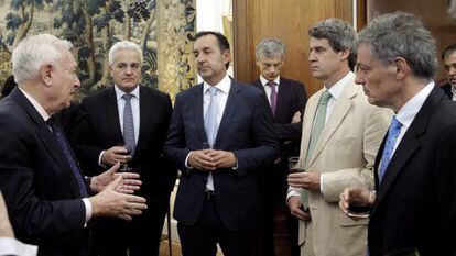 García-Margallo speaks to future Argentinean ministers.