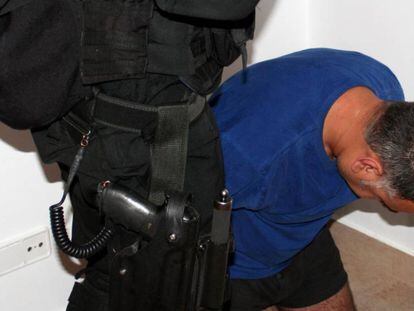 Christy Kinahan's arrest as part of Operation Shovel.