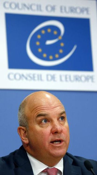 The Council of Europe's Human Rights Commissioner, Nils Muiznieks.