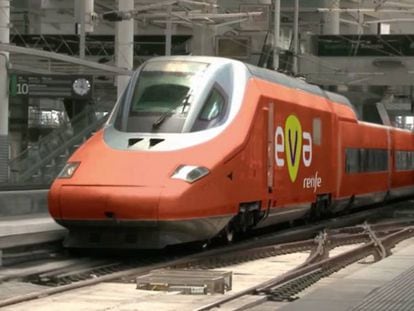 A simulation of what the EVA train will look like.