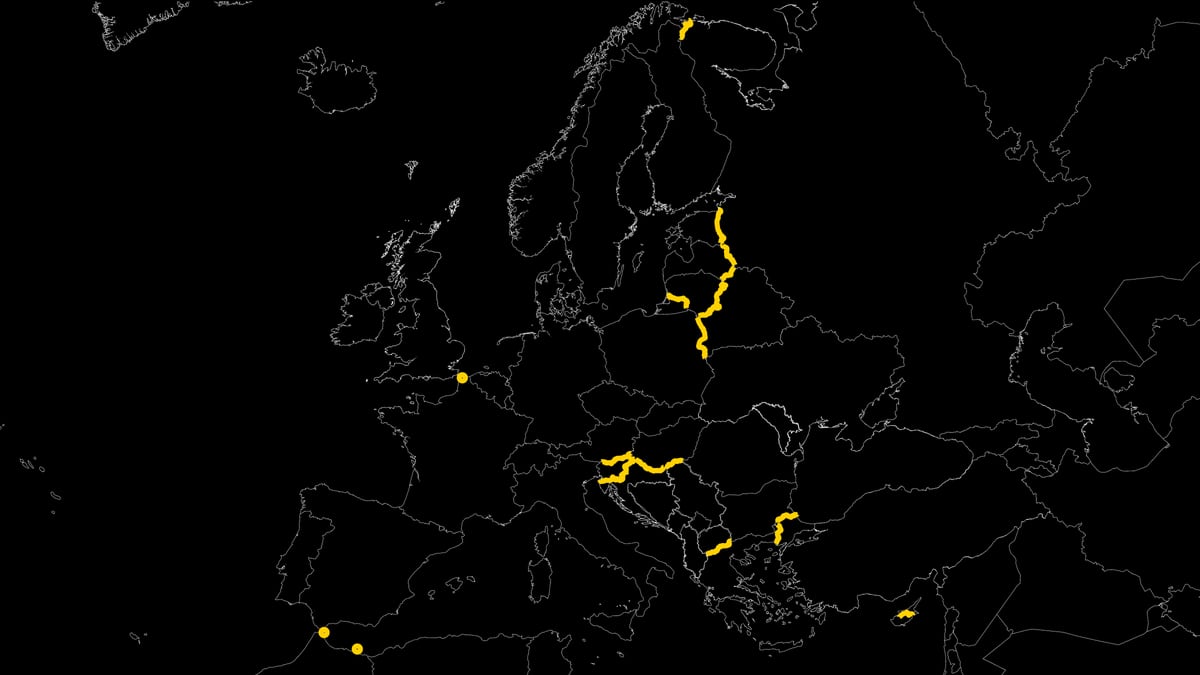 Migration The Fences Dividing Europe How The Eu Uses Walls To Contain Irregular Migration 