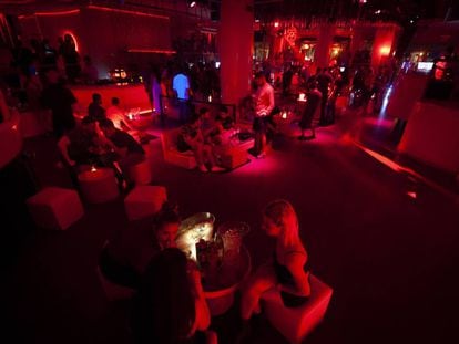 The dance floor at Pachá nightclub in Barcelona on Saturday.