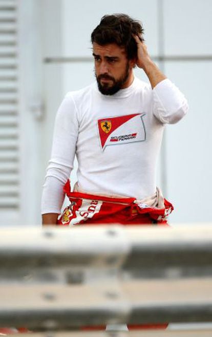 Spanish Formula 1 driver Fernando Alonso.