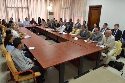 Peace talks between the Colombian government and FARC representatives held on March 5 in Havana.