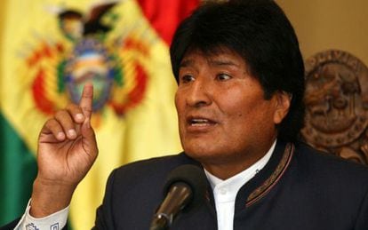 President Evo Morales of Bolivia.