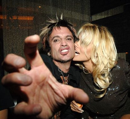 Tommy Lee and Pamela Anderson in a file photo.
