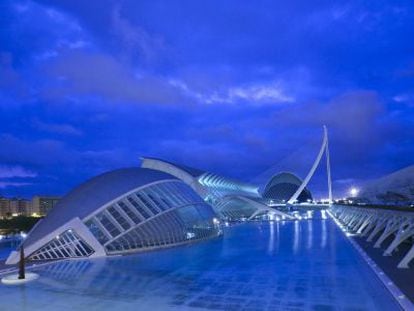 The City of Arts and Sciences in Valencia.