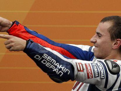Jorge Lorenzo was world champion for Yamaha in 2010. 